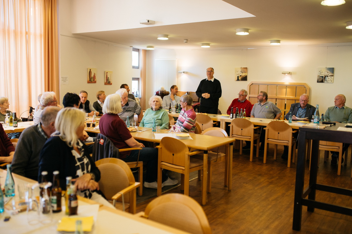 Gut besucht war die Stifterversammlung der Hülsenstiftung im St. Elisabet Stift.